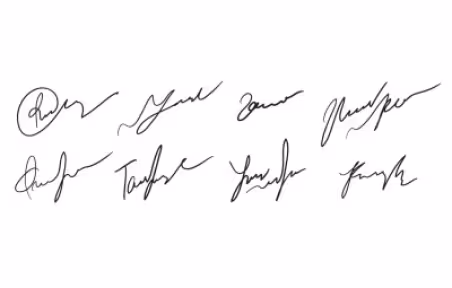 Handwritten text